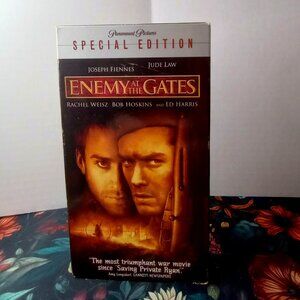 Enemy at the Gates Special Edition VHS – Jude Law WWII Classic Vintage War Film